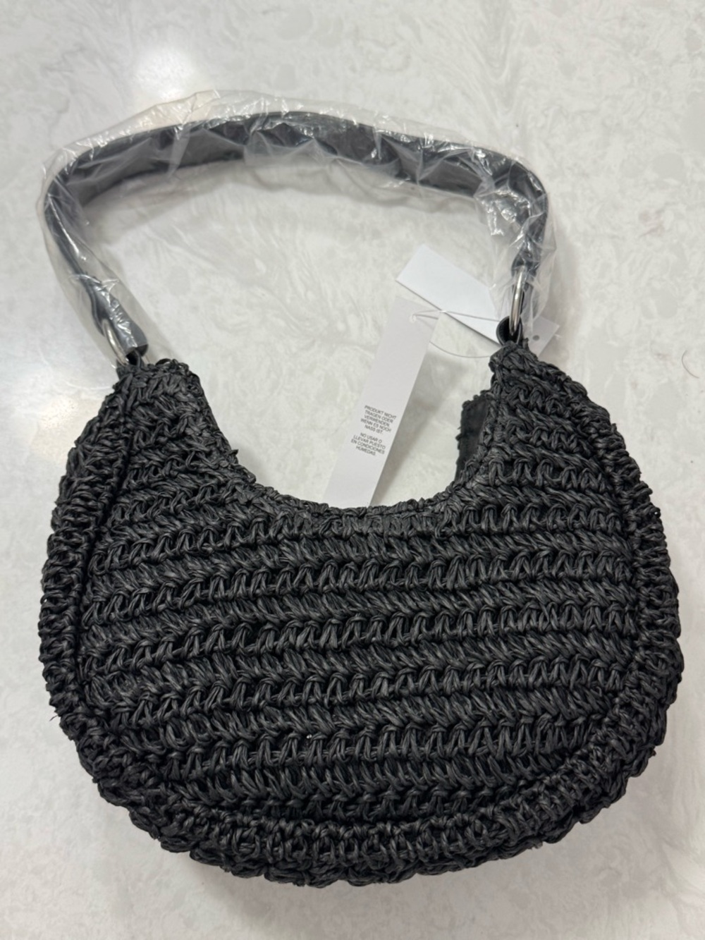 Topshop Woven Crescent Handbag – New With Tags